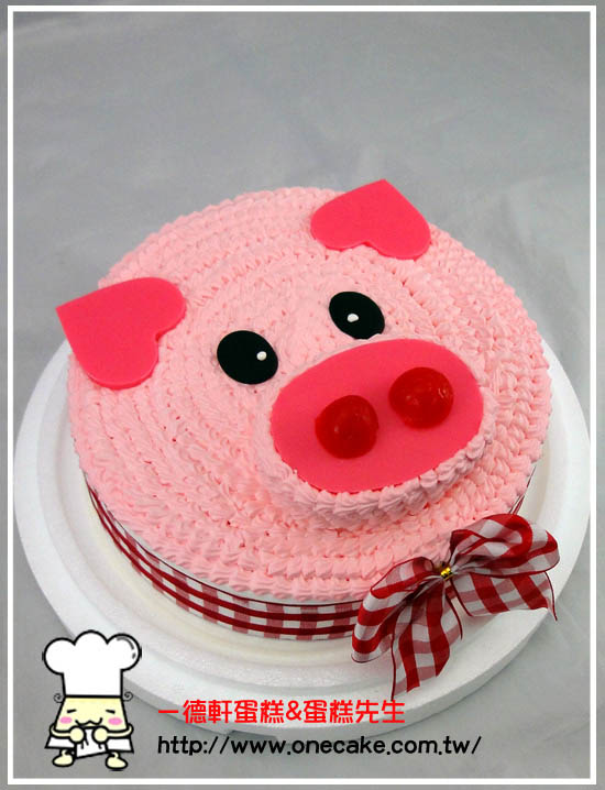 猪的生日蛋糕图片大全